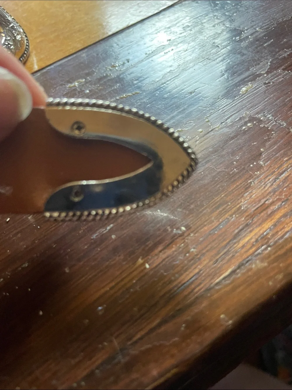 Tan Braided faux Leather Western-Style Belt. 36”
